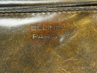 CELINE セリーヌ レザー ショルダーバッグ ヴィンテージ