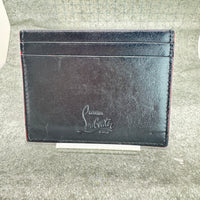 Christian Louboutin（クリスチャン ルブタン）スタッズ カードケース ブラック