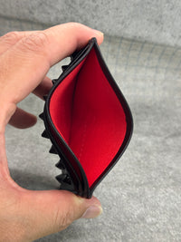 Christian Louboutin（クリスチャン ルブタン）スタッズ カードケース ブラック