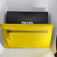 PRADA プラダ 二つ折り長財布 SAFFIANO LETTER（サフィアーノ レター）