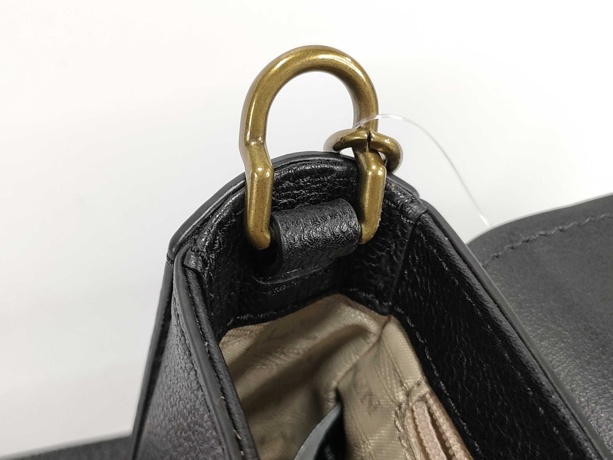 RALPH LAUREN  レザー ショルダーバッグ