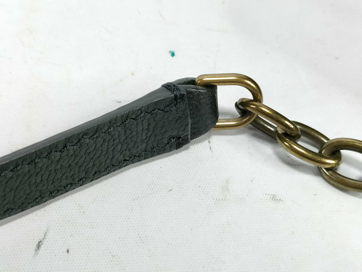 RALPH LAUREN  レザー ショルダーバッグ