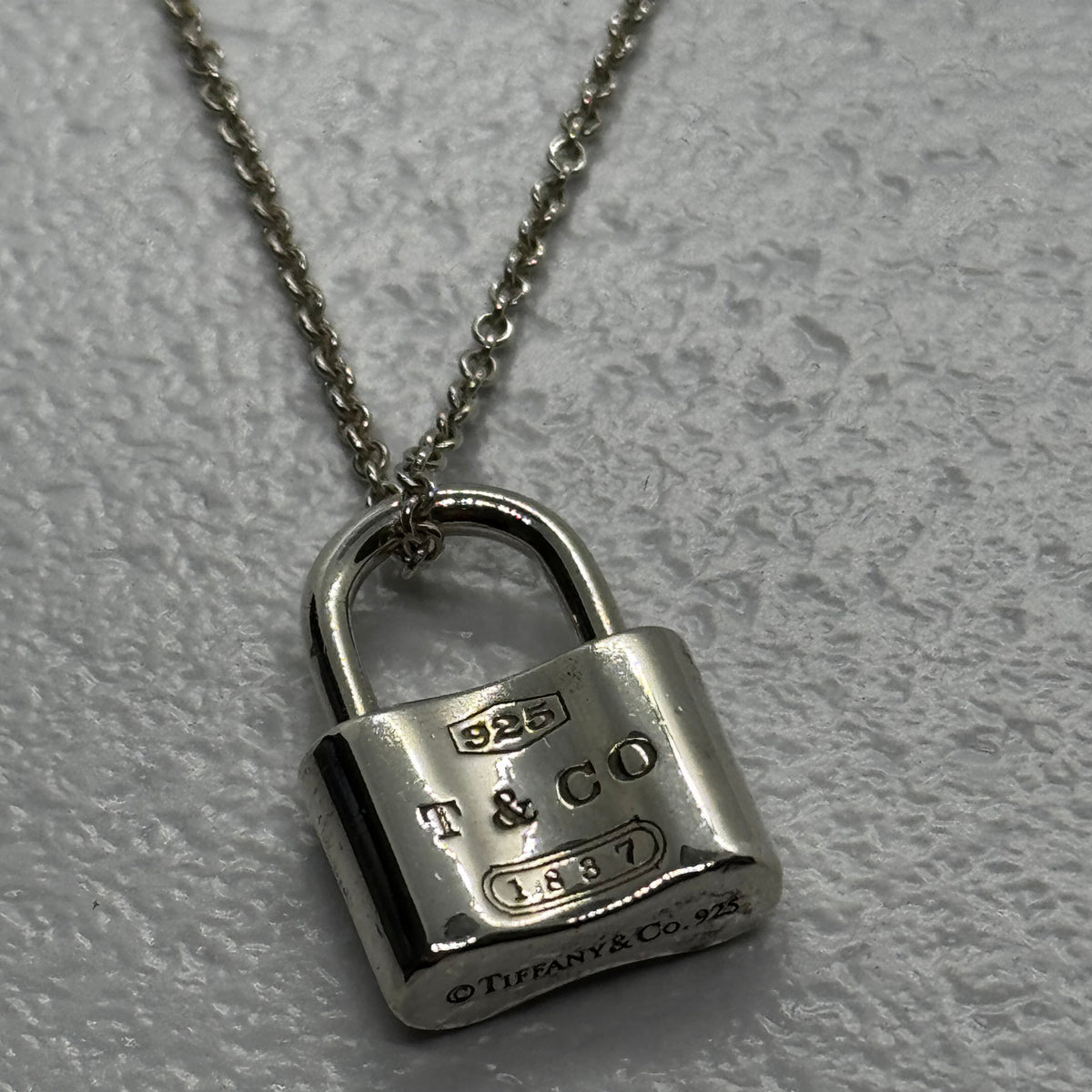 Tiffany ネックレス カデナ 1837 シルバー 925